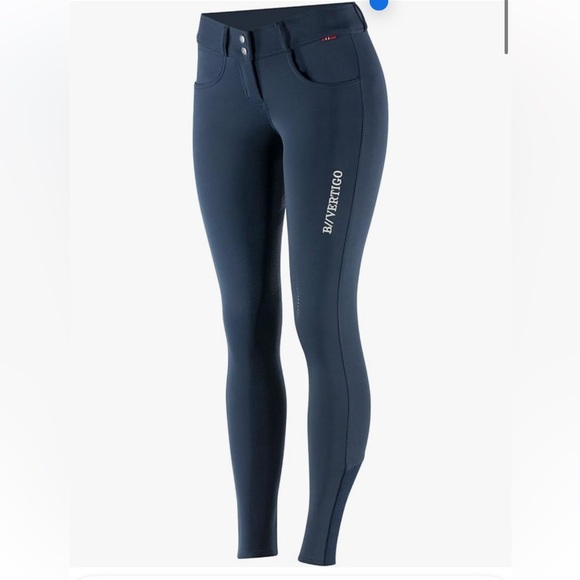 B vertigo Meghan’s womens Sporty Riding-breeches, Dark Navy nwt - Picture 1 of 11